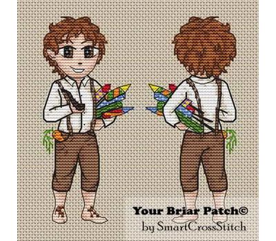 Pippin Took cross stitch chart