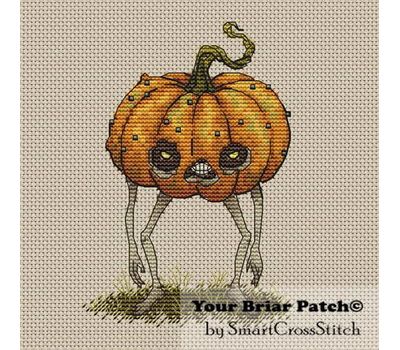 Pumpkin cross stitch