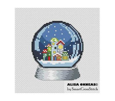 Snow Ball #2 cross stitch