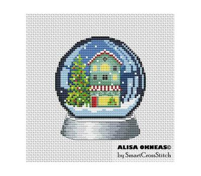 Snow Ball #3 cross stitch