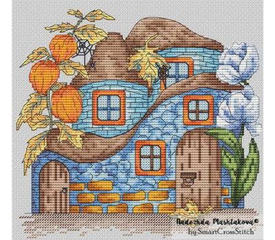 Autumn House Cross stitch