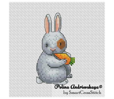 Cute Bunny #4 cross stitch