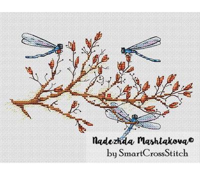 Dragonflies Cross stitch