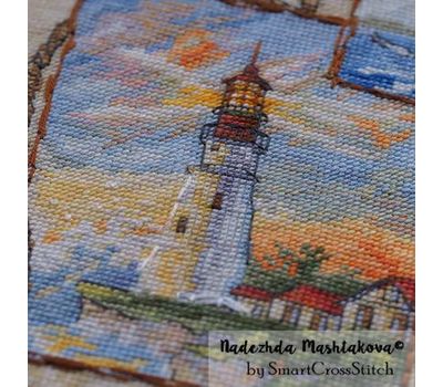 Lighthouse Sea Sampler Cross stitch