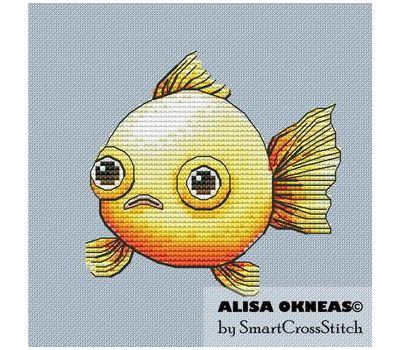 Cute Little Fish cross stitch