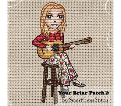 Phoebe Buffay cross stitch