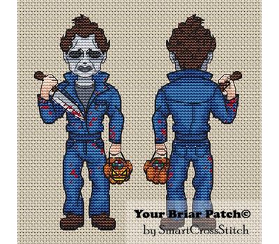 Michael Myers cross stitch