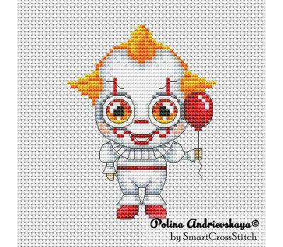 Pennywise It cross stitch