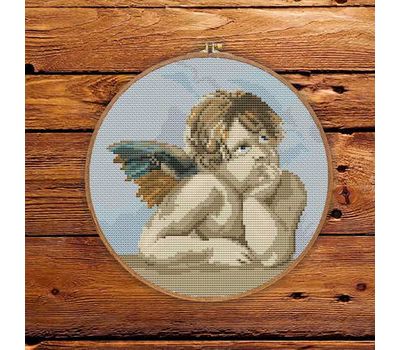 Angel by Raphael cross stitch pattern