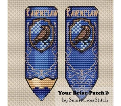 Hogwarts. Ravenclaw cross stitch pattern