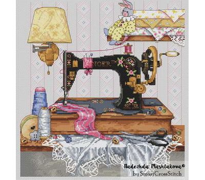 Sewing machine Singer cross stitch
