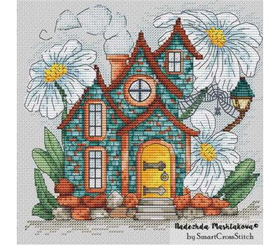 Summer house cross stitch