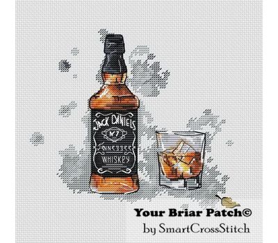 Whiskey cross stitch