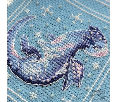 Cute Dragon Candy #2 Cross Stitch