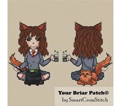 Hermione Granger cross stitch