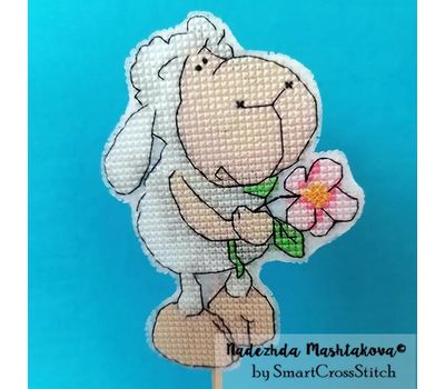 Cute Sheep Free cross stitch