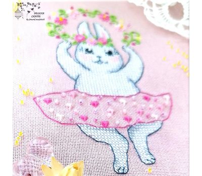 Bunny Ballerina Cross Stitch