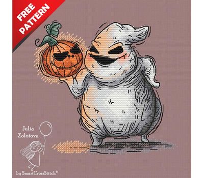 Funny Halloween Free cross stitch