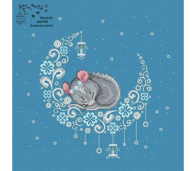 Moonlight Mouse Embroidery pattern