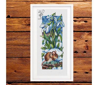 Spring Panel cross stitch pattern