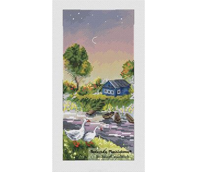 August Rural Landscape cross stitch