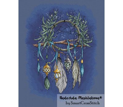 Dreamcatcher cross stitch