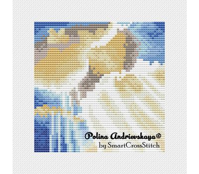 Light Landscape 4 cross stitch