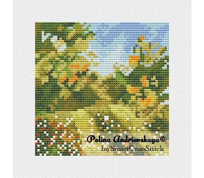 Light Landscape 5 cross stitch
