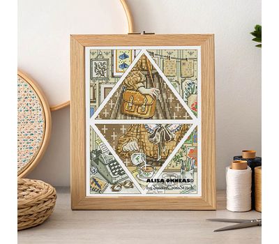 Moments Sampler cross stitch pattern