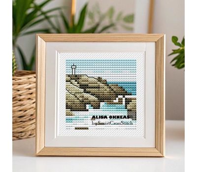 Sea Landscape #3 cross stitch pattern