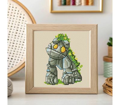 Troll cross stitch pattern