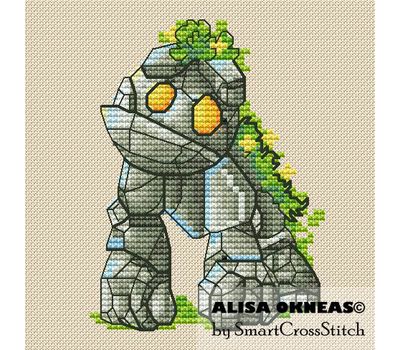 Troll cross stitch