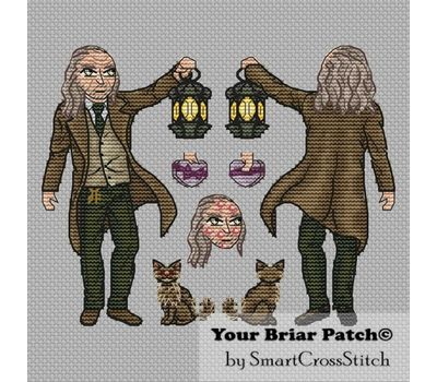 Argus Filch cross stitch