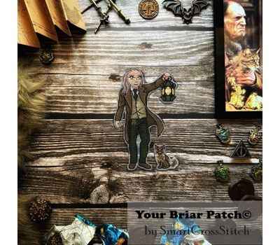 Argus Filch cross stitch pattern