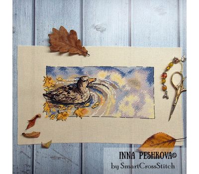 Autumn Birds cross stitch chart