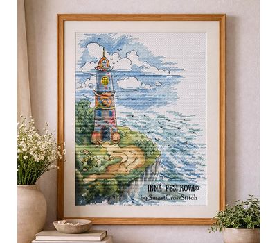 By the Sea cross stitch pattern