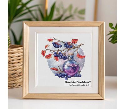 Chokeberry Elixir cross stitch pattern