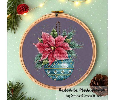 Christmas Ball cross stitch pattern