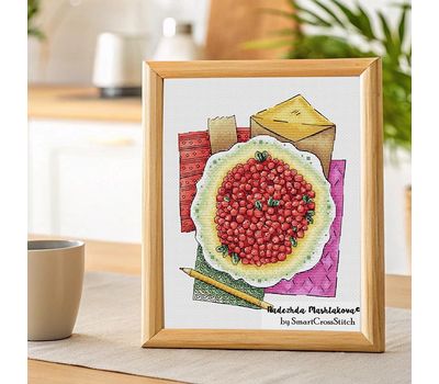 Cranberry cross stitch pattern