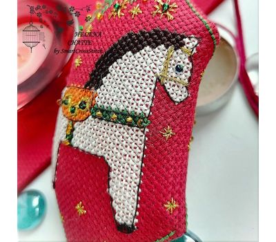 Cute Horse Candy Toy Cross Stitch