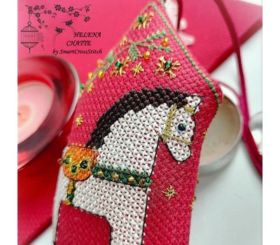 Cute Horse Candy Toy Cross Stitch