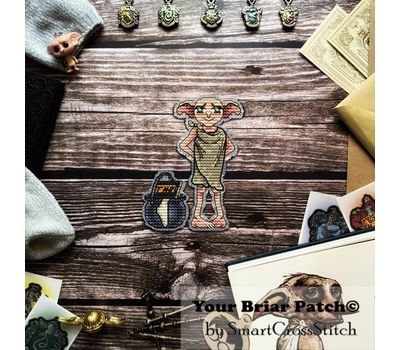 Dobby cross stitch pattern