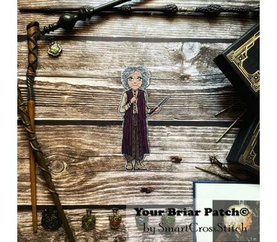 Garick Ollivander cross stitch