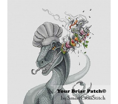 Gordon Rex cross stitch