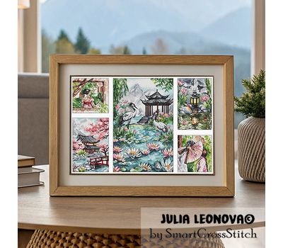 Japanese Sampler cross stitch pattern