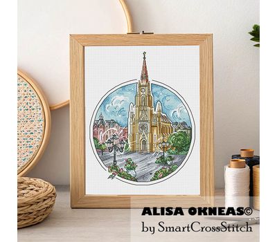 Novi Sad cross stitch pattern