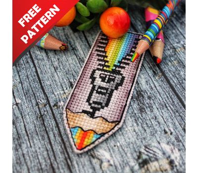 Color Pencil Free cross stitch pattern chart