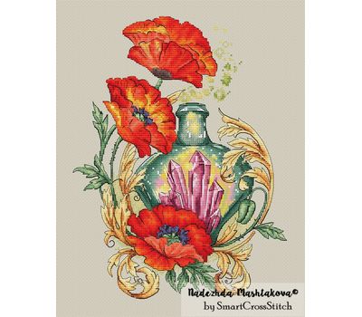 Poppy Dream cross stitch