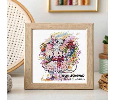 Rat Marissa cross stitch pattern