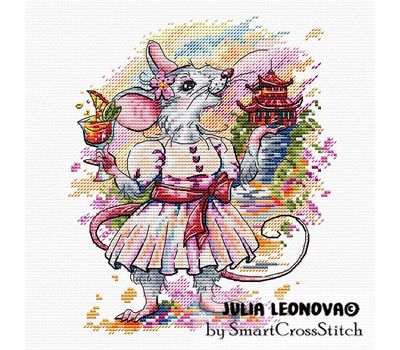 Rat Marissa cross stitch